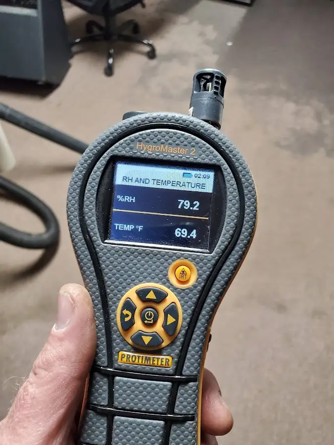 Moisture meter humidity assessment for Fire & Smoke Damage Restoration in Coventry